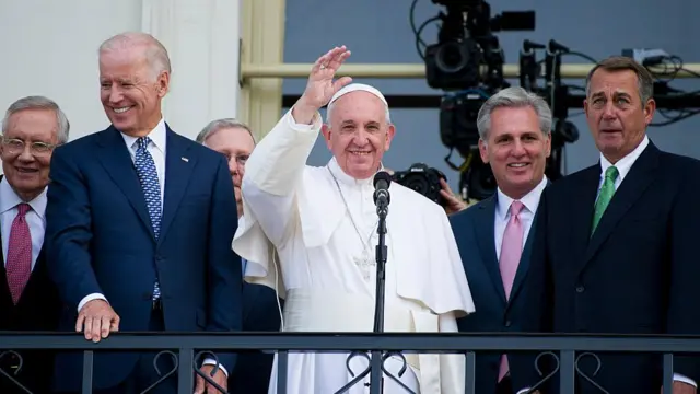 El papa Francisco y Joe Biden