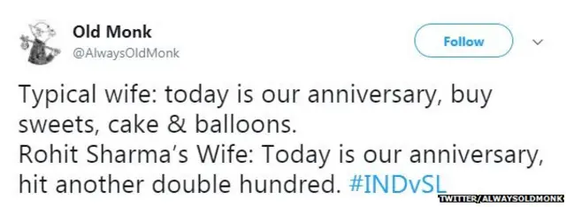 रोहित शर्मा, श्रीलंका भारत मैच