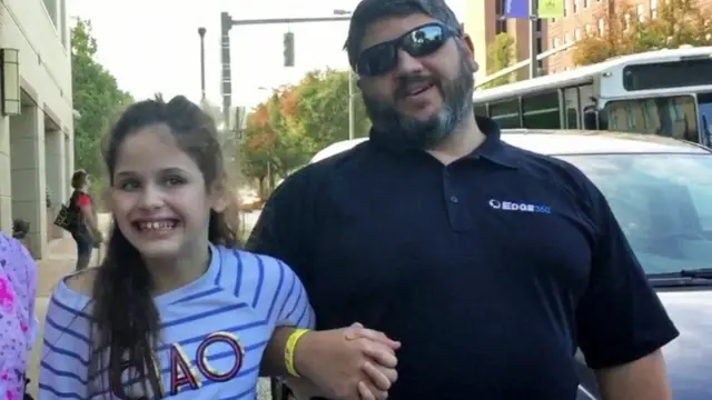 Sofija y su padre.
