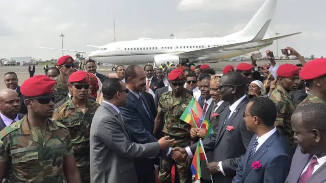 ዑደት ፕረዚደንት ኤርትራ ኢሳይያስ ኣፈወርቂ ኣብ ኢትዮጵያ