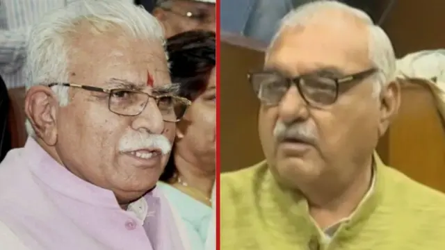 ਮਨੋਹਰ ਲਾਲ ਖੱਟਰ ਤੇ ਹੁੱਡਾ