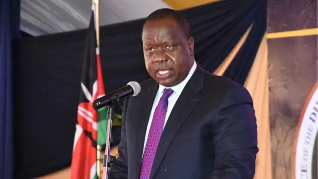 Wasiirka Arrimaha Gudaha Kenya, Fred Matiangi