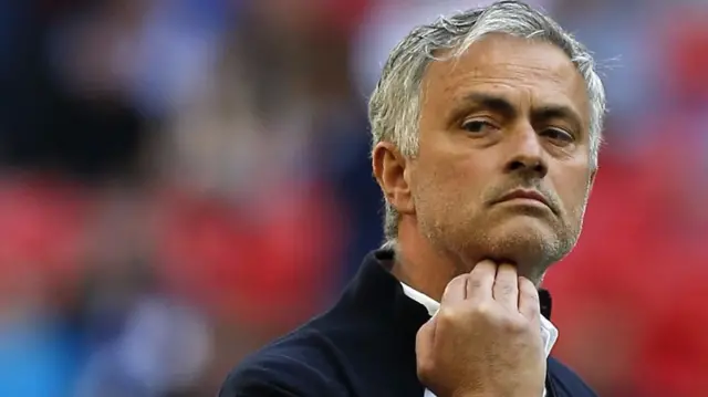 Meneja wa Manchester United Jose Mourinho