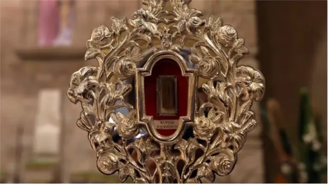 قطعة من مهد المسيح أعيدت من روما