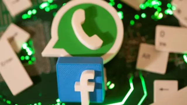 Ícones do WhatsApp e do Facebookdicas de aposta basquete3D