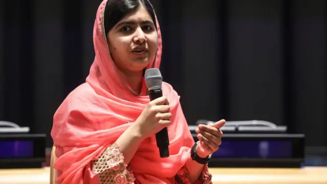 Malala Yousafzai.