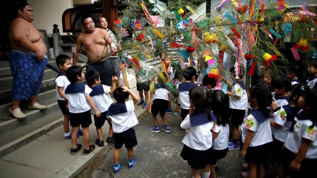 جاپان، سومو پہلوان