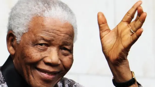 Le président Nelson Mandela durant les derniers années de sa vie