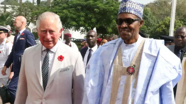 Aarẹ Buhari ati ọmọoba Charles