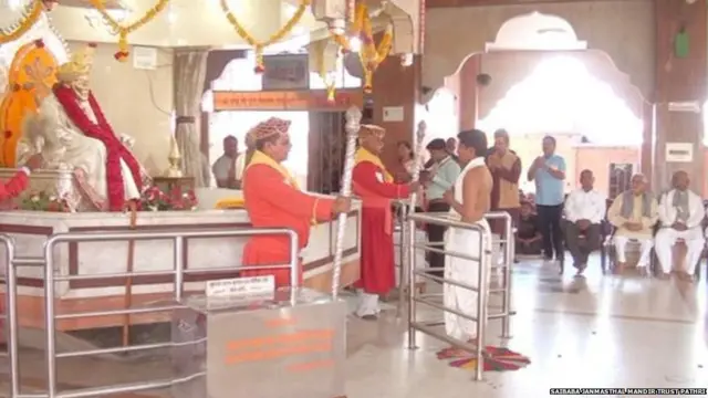 ਸਾਈਂ ਬਾਬਾ ਜਨਮ ਸਥਾਨ ਮੰਦਰ, ਪਾਥਰੀ