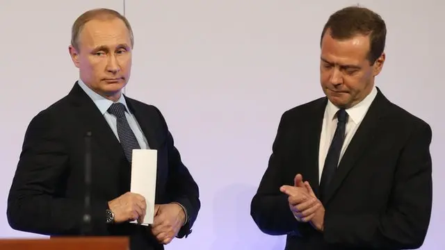 Putin e Dmitry Medvedev