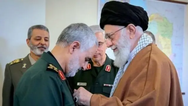 ایران آیت اللہ علی خامنہ ای قاسم سلیمانی