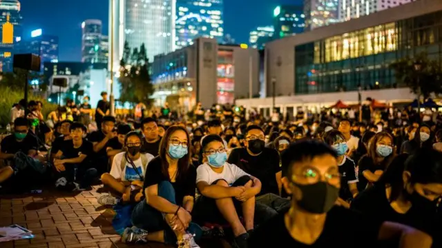 протесты в гонконге