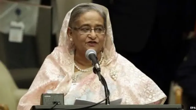शेख़ हसीना, बांग्लादेश