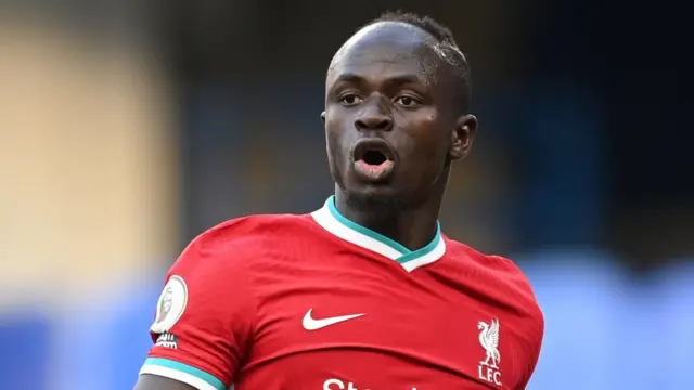 Liverpool forward Sadio Mane