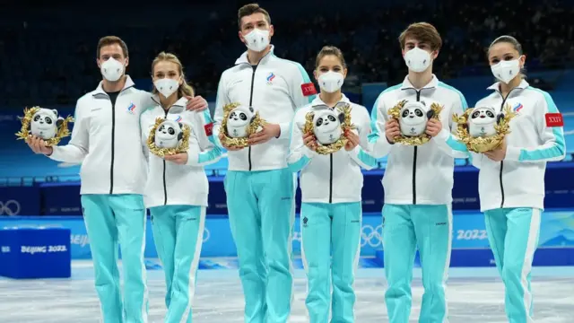 Equipo de patinaje del ROC.