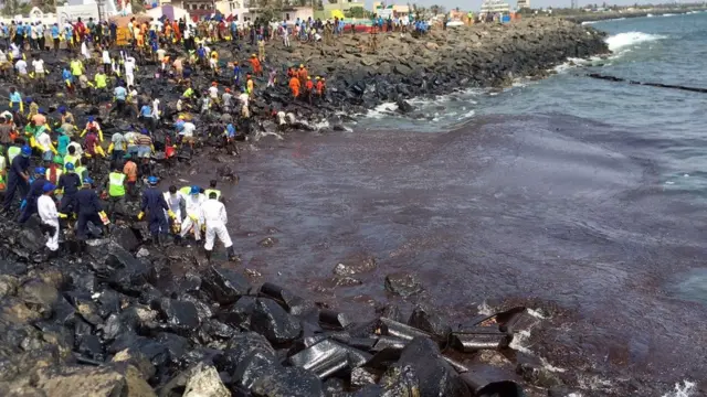 எண்ணெய் கசிவு சுத்திகரிப்பு