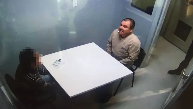 Guzmán en la cárcel de Nueva York