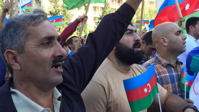 Митинг оппозиции в Баку