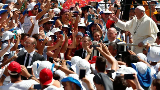 البابا فرانسيس بابا الفاتيكان