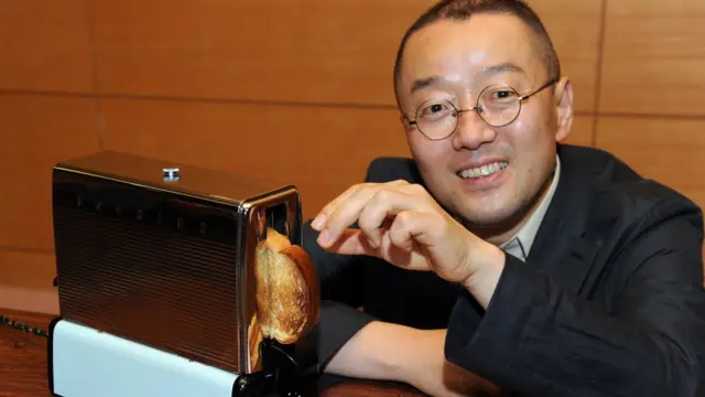 Una tostadora marca Toshiba