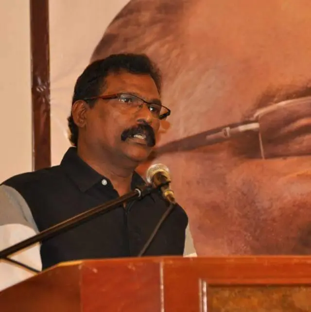 மூத்த பத்திரிகையாளர் பெ. ராஜேந்திரன்