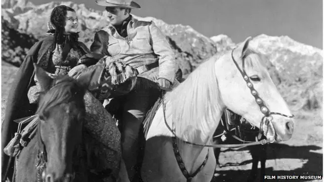 Still from The Oregon Trail