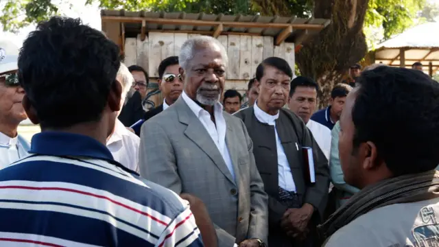 Kofi Annan, Myanmar