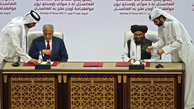 امریکہ طالبان امن معاہدہ