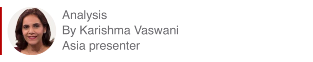 Analysis box by Karishma Vaswani, Asia presenter
