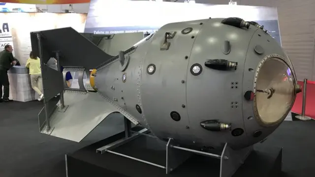 苏联第一颗原子弹的构造模型