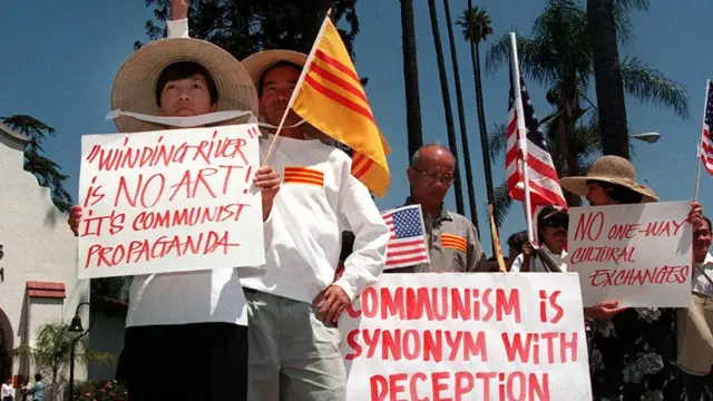 Biểu tình phản đối cộng sản ở California, Hoa Kỳ