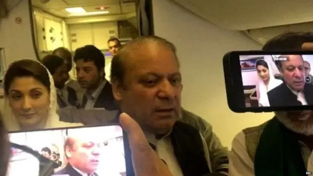 ਪਾਕਿਸਤਾਨ ਦੇ ਸਾਬਕਾ ਪ੍ਰਧਾਨ ਮੰਤਰੀ ਨਵਾਜ਼ ਸ਼ਰੀਫ