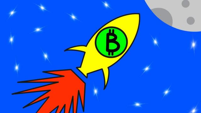 Ilustración bitcoin