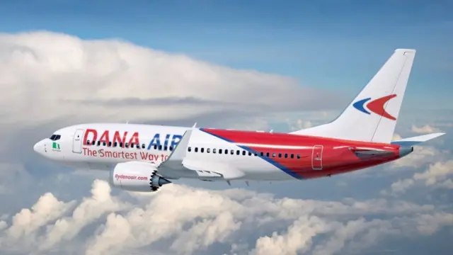 Dana airline begin carry passenger fly for Nigeria on 10 November 2008