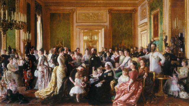 Лауриц Туксен "Семья королевы Виктории в 1887 году"