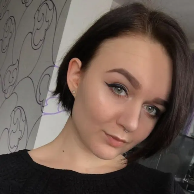 Anastasiya Moskalyova, mahasiswi Rusia, yang merupakan bagian dari 'Generasi Putin'.