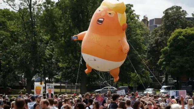 زيارة ترامب لبريطانيا