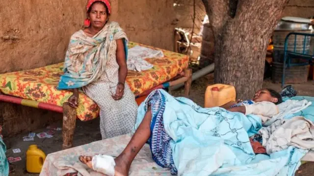 مشردون من إقليم تيغراي