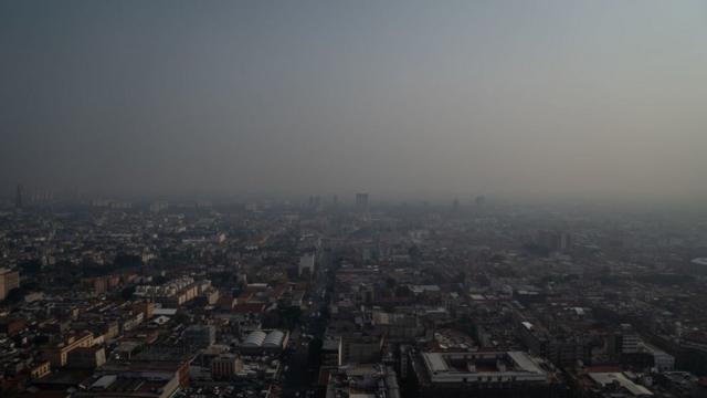 La ciudad de México es conocida por la baja calidad del aire.