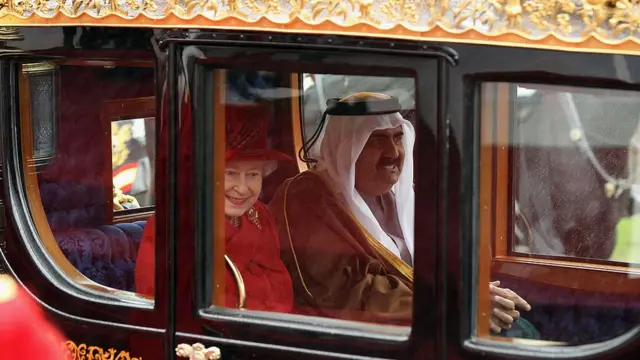 பிரிட்டனில் கத்தாரின் அரசுமுறை பயணம்.