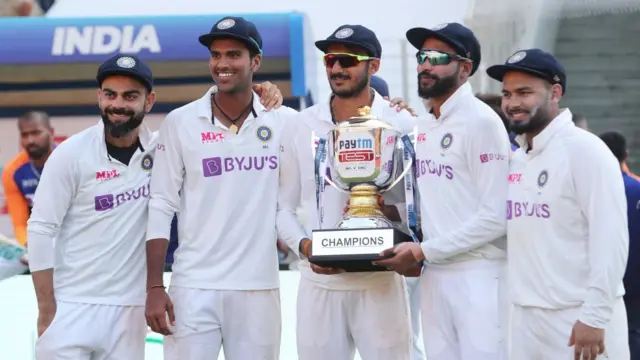 இந்திய அணியுடன்