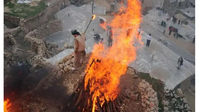 آتش شب نوروز