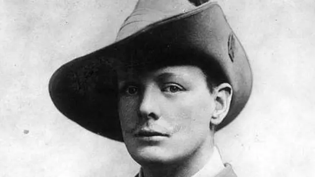 ونستون تشرشل خلال حرب البوير في جنوب أفريقيا