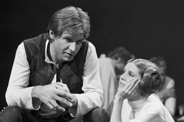 Princesa Leia e Han Solo