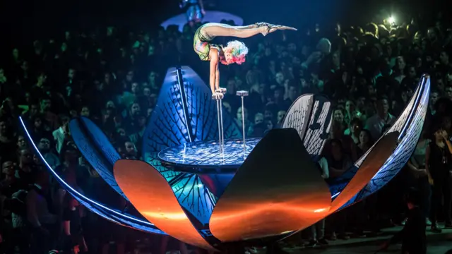 Show de Soda Stereo y Circo del Sol