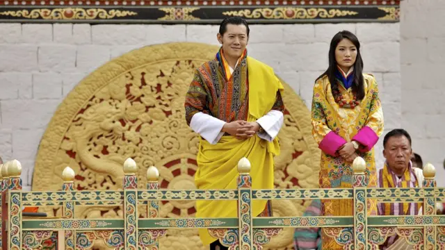 Джигме Кхесар Намгьял Вангчук и Джецун Пема