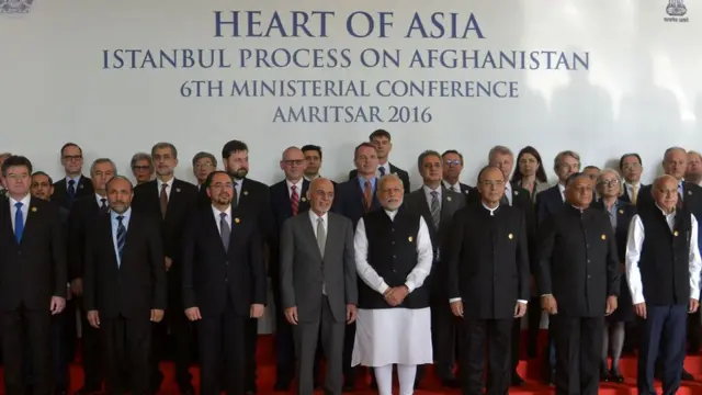 ہارٹ آف ایشیا کانفرنس میں شریک لیڈر