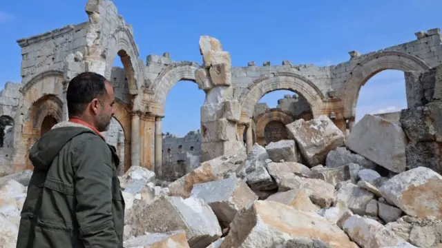 सीरिया का एक चर्च भी हुआ तबाह