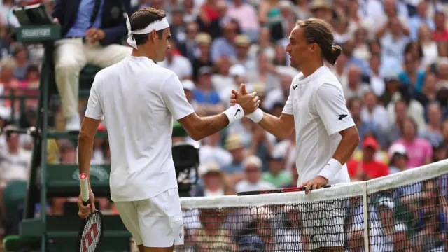 الکساندر دولگوپولوف و راجر فدرر